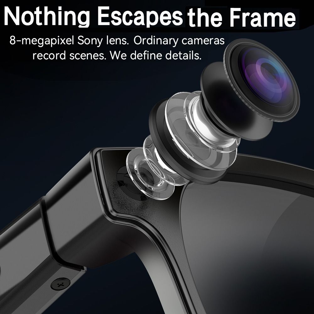 Smart Glasses Lens - 2 in 1 AI Smart Glasses