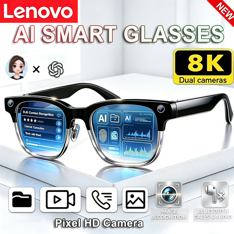 Lenovo 8K HD AI Smart Glasses  - Smart Glasses Lens recension och pris