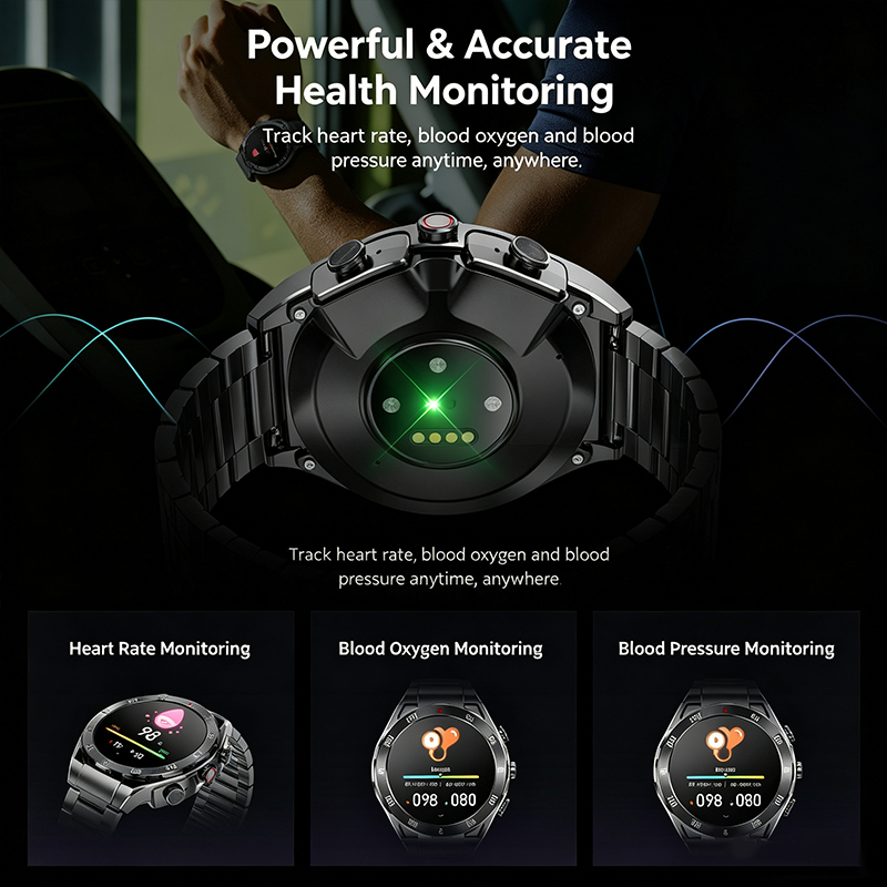 TWS 2-in-1 GEJIAN Bluetooth Sm - Breath Rate Monitor recension och pris