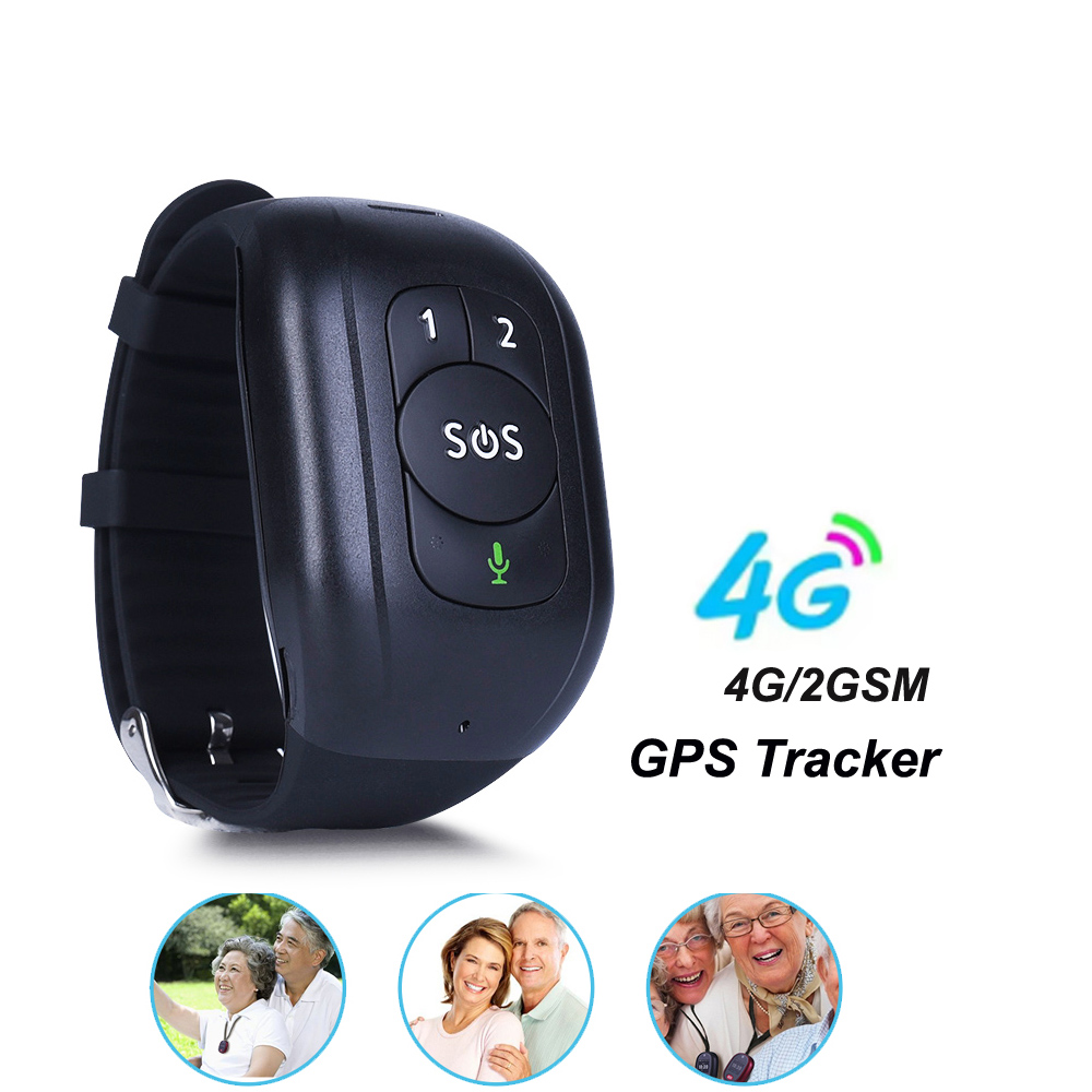 Elder 4G LTE GPS Tracker Brace - Fall Detection Watch recension och pris