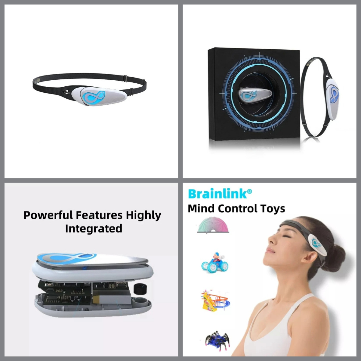 Dry Electrode EEG Brainwave He - Meditation Headband Eeg recension och pris