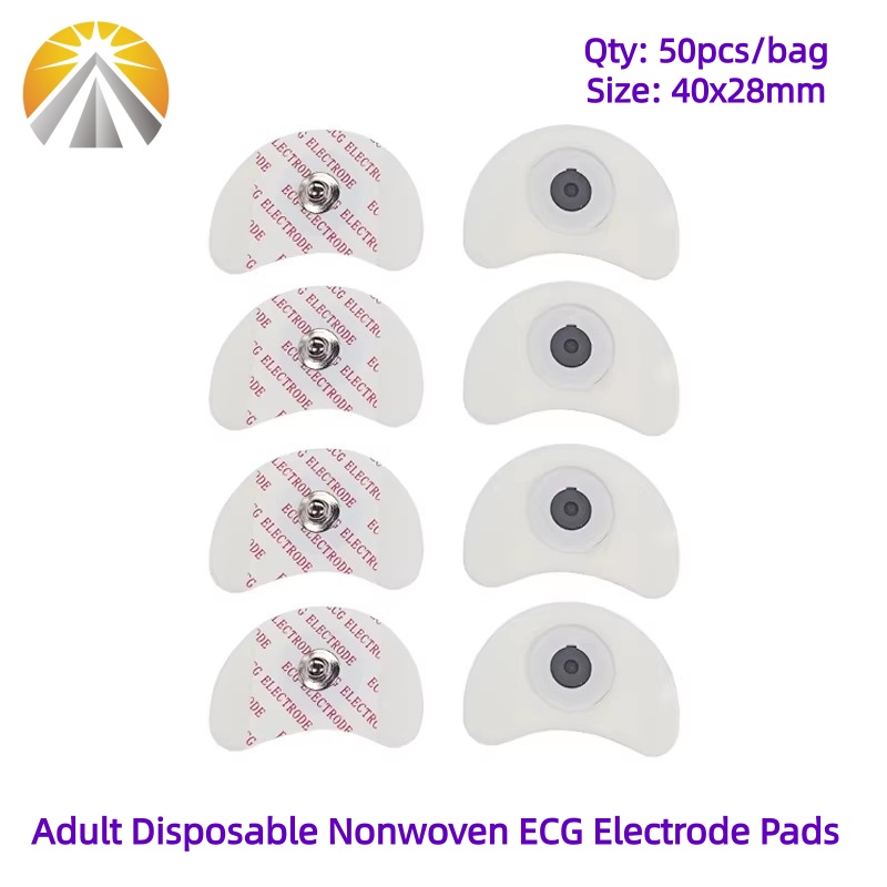50 PCS Each Bag 2840 MM White  - Ecg Patch Monitor recension och pris
