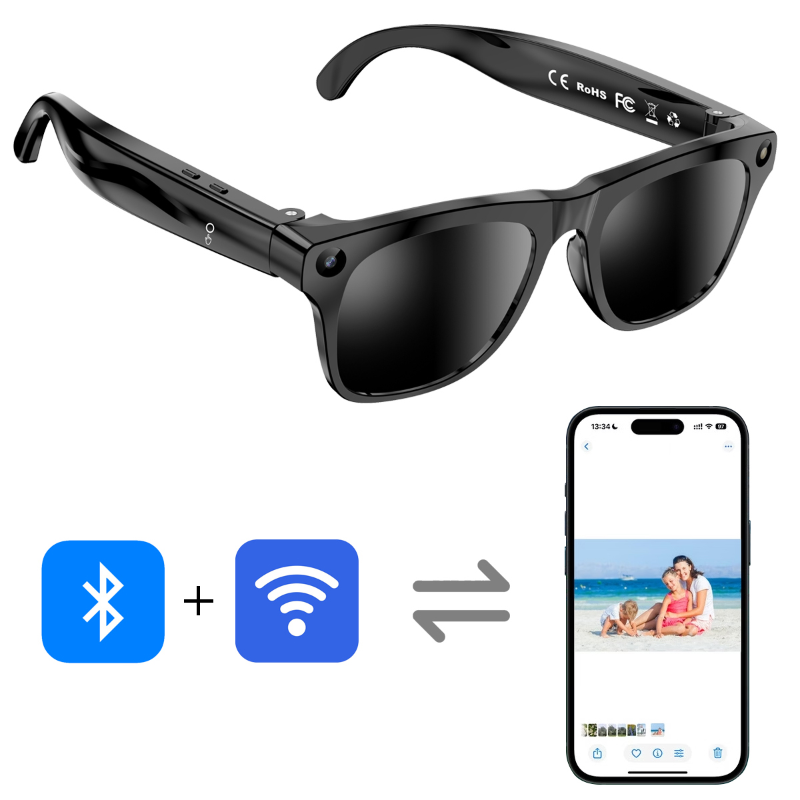 Lenovo 32G Memory 800W 4K Came - Smart Glasses Lens recension och pris