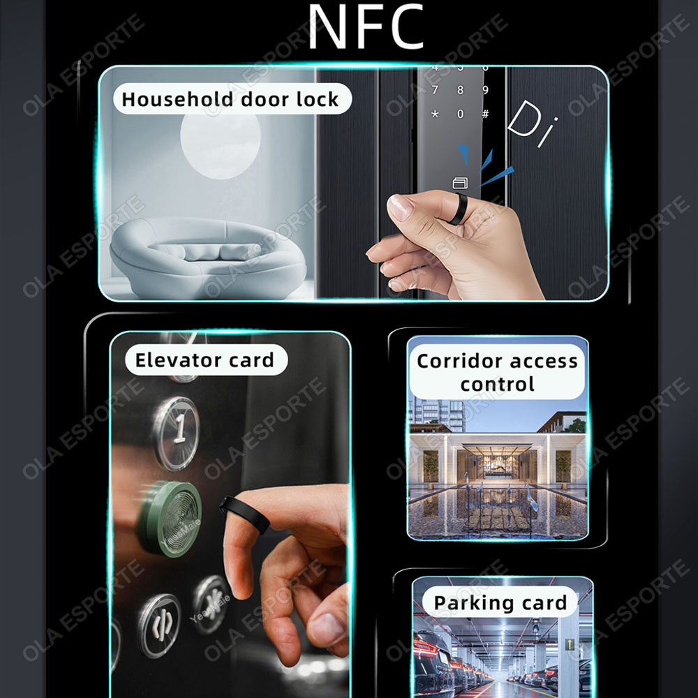 New Smart Ring Men Women 2025  - Smart Ring Nfc Pay recension och pris