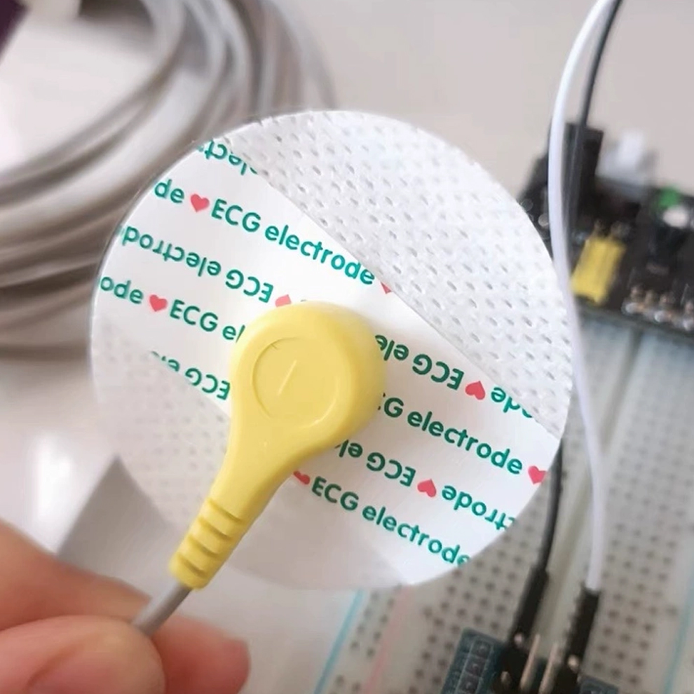 50pcs/1Bag ECG EKG Electrode P - Ecg Patch Monitor recension och pris