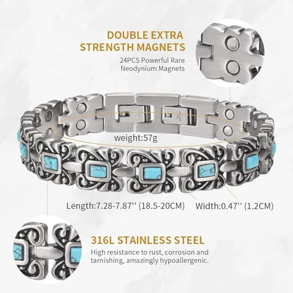 Titanium Steel Blue Turquoise  - Meditation Headband Eeg recension och pris