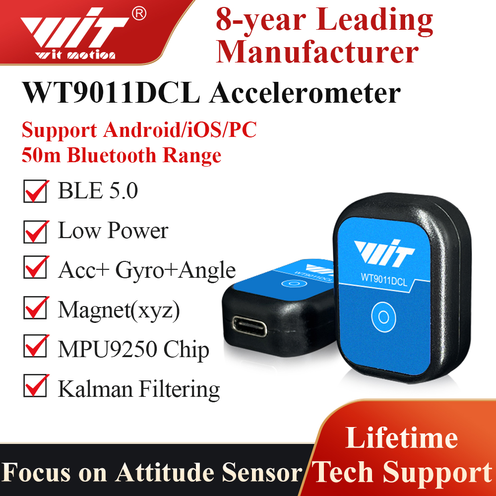 WitMotion WT9011DCL Bluetooth  - Muscle Sensor Emg recension och pris