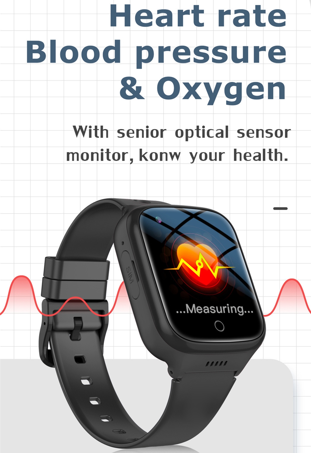 Falling Detection Watch Elderl - Fall Detection Watch recension och pris