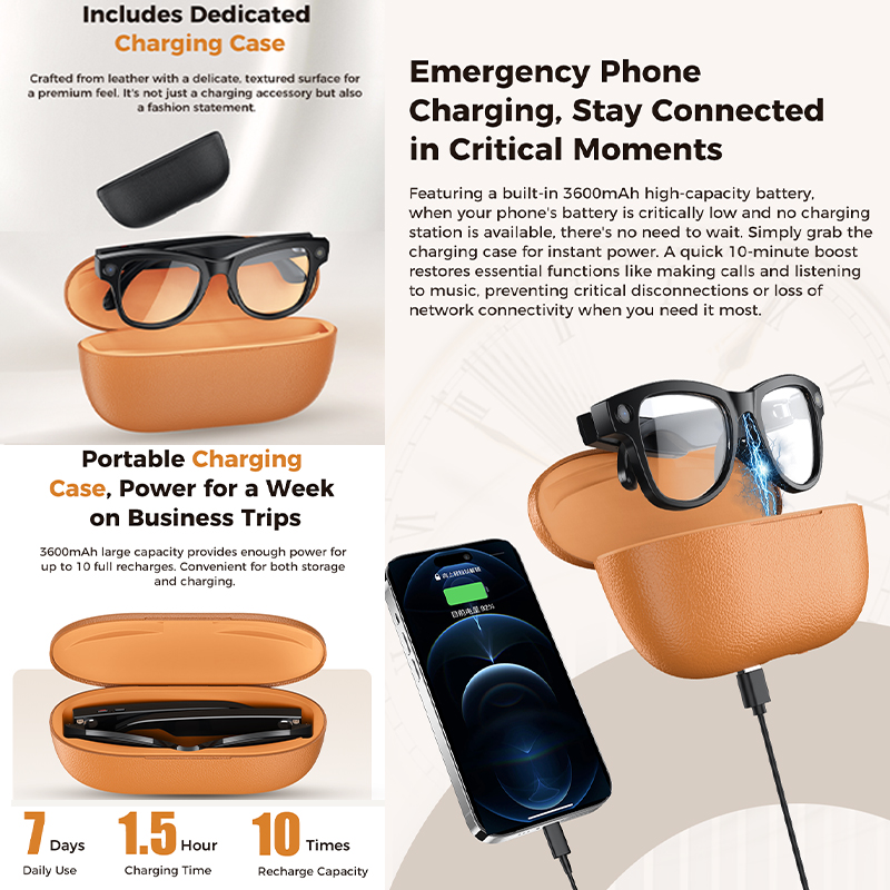 2026 New 32G Memory 800W 4K Ca - Smart Glasses Lens recension och pris