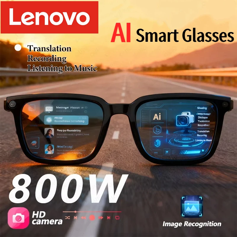 Lenovo AI Smart Glasses 8K HD  - Smart Glasses Lens recension och pris