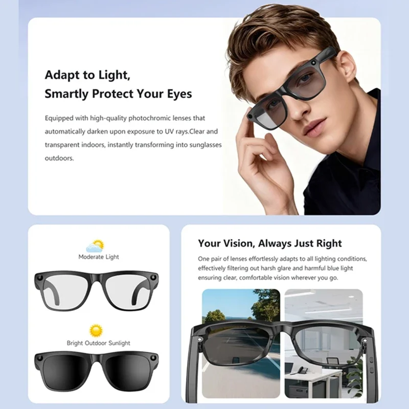 Lenovo AI Smart Glasses 8K HD  - Smart Glasses Lens recension och pris