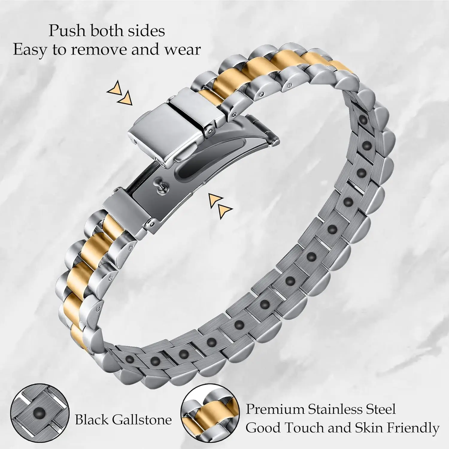 Titanium Steel Hematite Magnet - Meditation Headband Eeg recension och pris