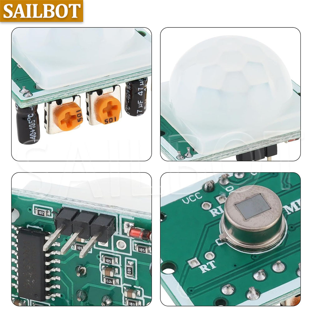 HC-SR501 PIR Infrared Sensor A - Muscle Sensor Emg recension och pris