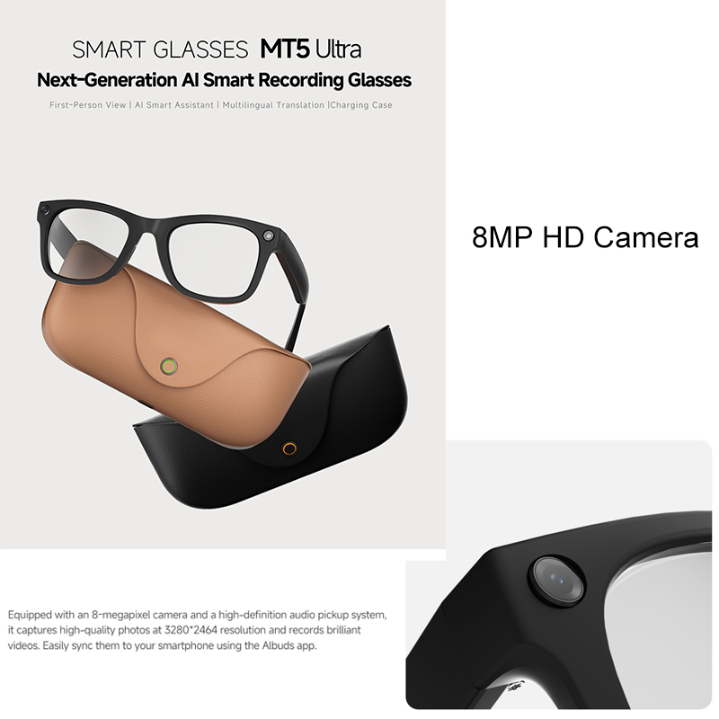 2026 Genuine Leather 2000Mah C - Smart Glasses Lens recension och pris