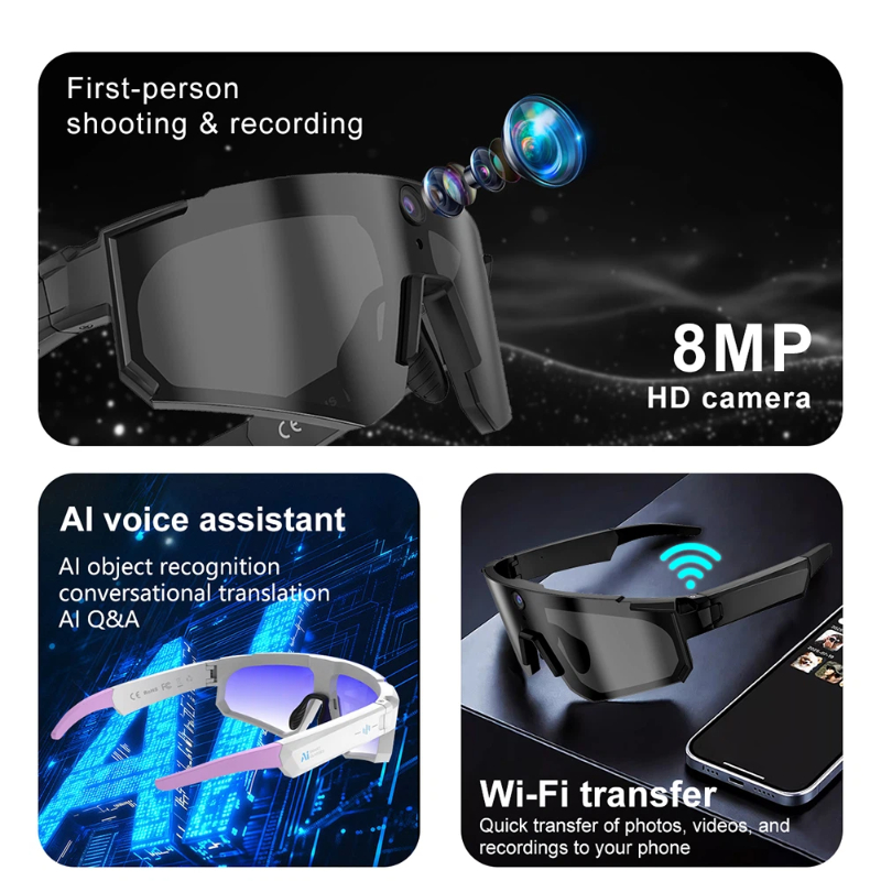 Mijia Al Smart Glasses Cycling - Smart Glasses Lens recension och pris
