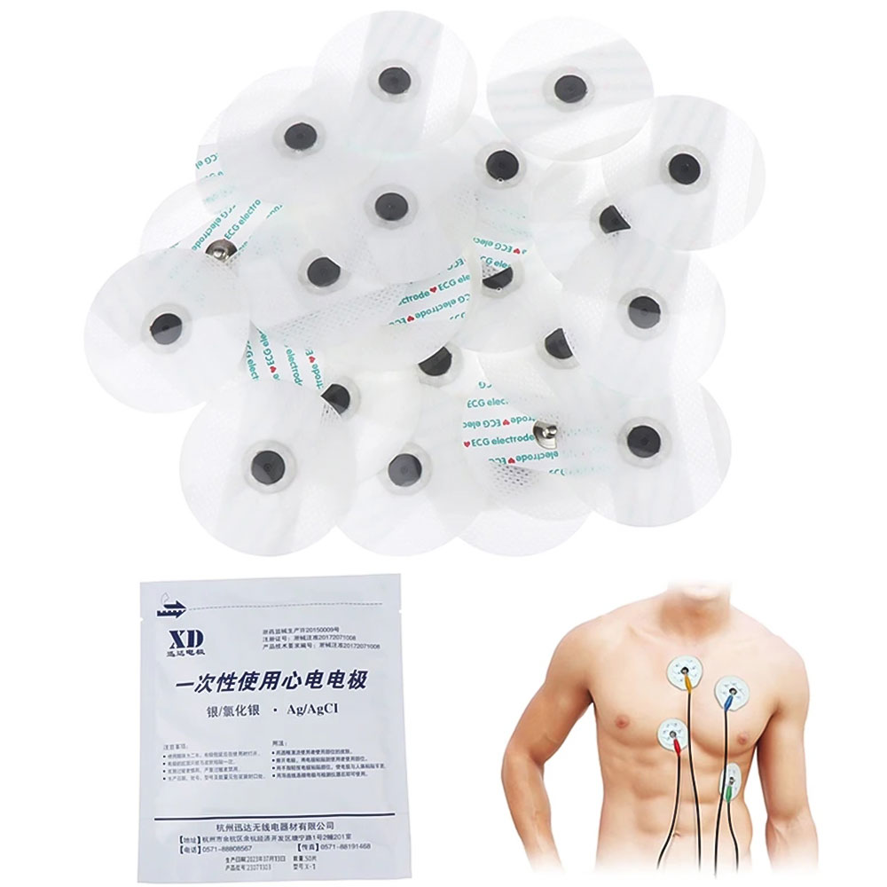 50-500pcs Disposable Electrode - Ecg Patch Monitor recension och pris