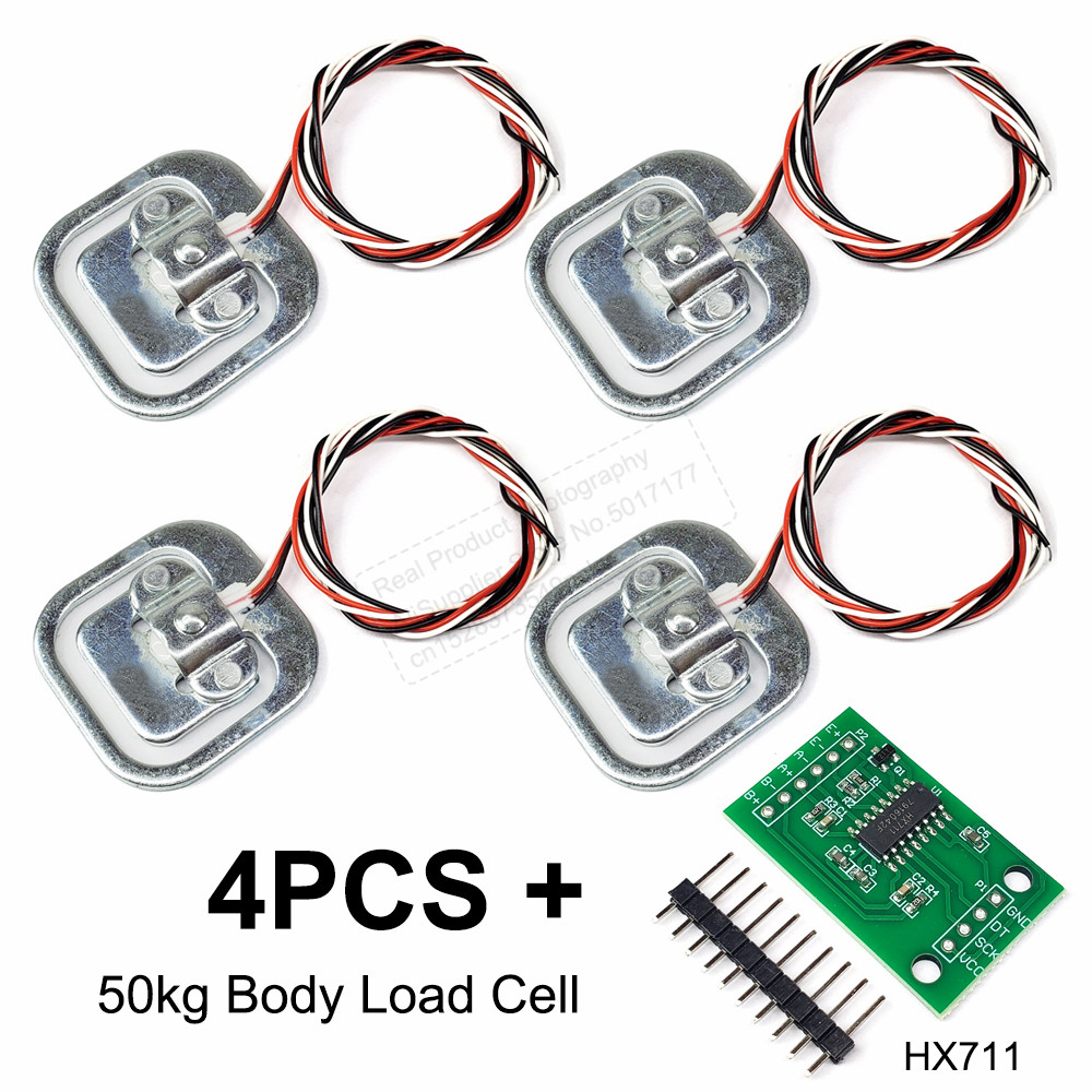 4PCS 50kg Human Scale Load Cel - Muscle Sensor Emg recension och pris